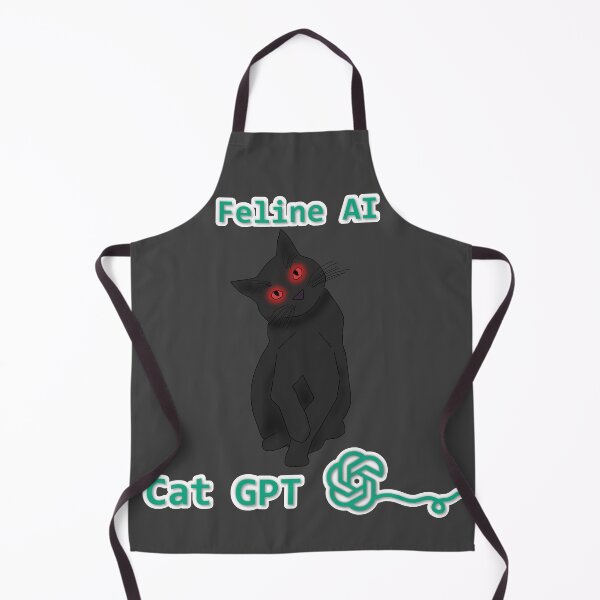 Item preview, Cat GPT designed and sold by LoneWolfDI.