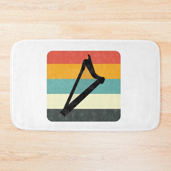 Item preview, Retro Harp Silhouette designed and sold by whyitsme.