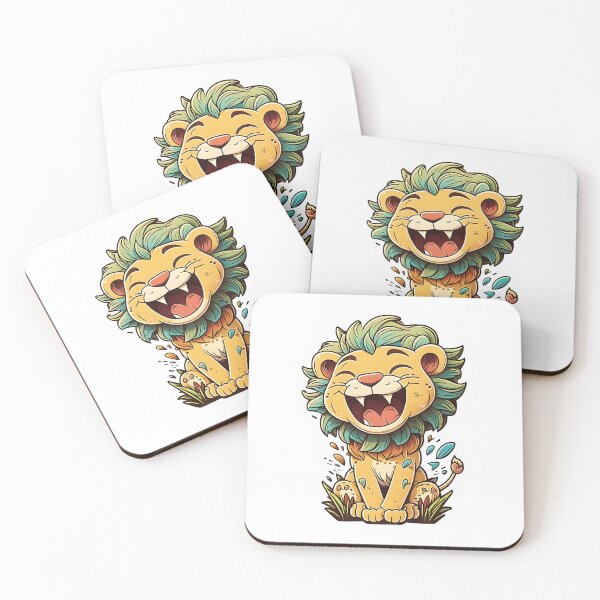 Item preview, Playful Smile Lion Sticker designed and sold by lkzart.
