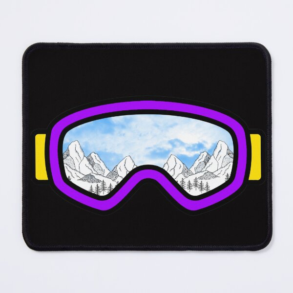 Item preview, Retro Themed Skii/Snowboarding Glasses designed and sold by H-with-B.
