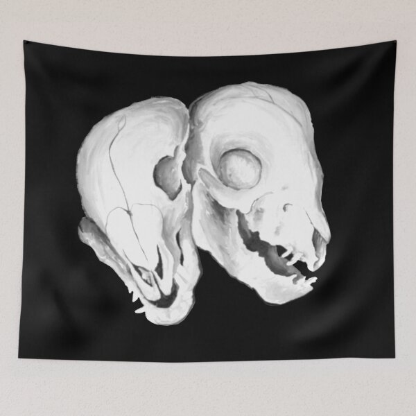 Item preview, Conjoined Fetal Pig Skulls designed and sold by Victoria  Cook.