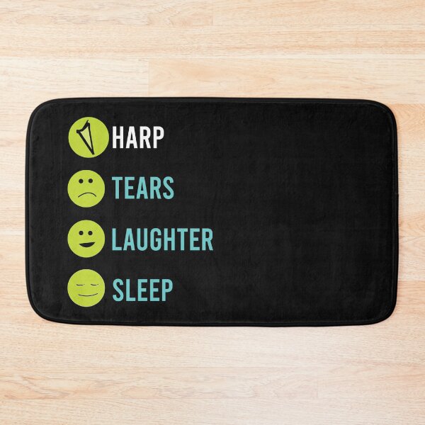 Item preview, Harp Tears Laughter Sleep designed and sold by whyitsme.