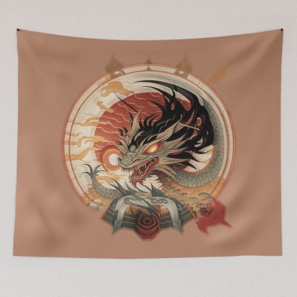 Item preview, Red dragon  designed and sold by Harbaween.