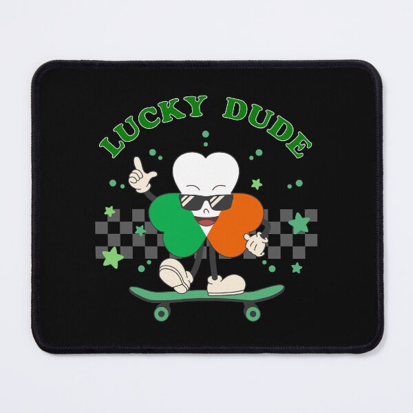 Item preview, Lucky Dude | Funyy Shamrock Skateboard designed and sold by Deco-Design.