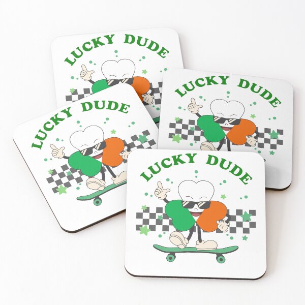 Item preview, Lucky Dude | Funyy Shamrock Skateboard designed and sold by Deco-Design.