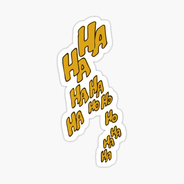 HAHAHA Sticker