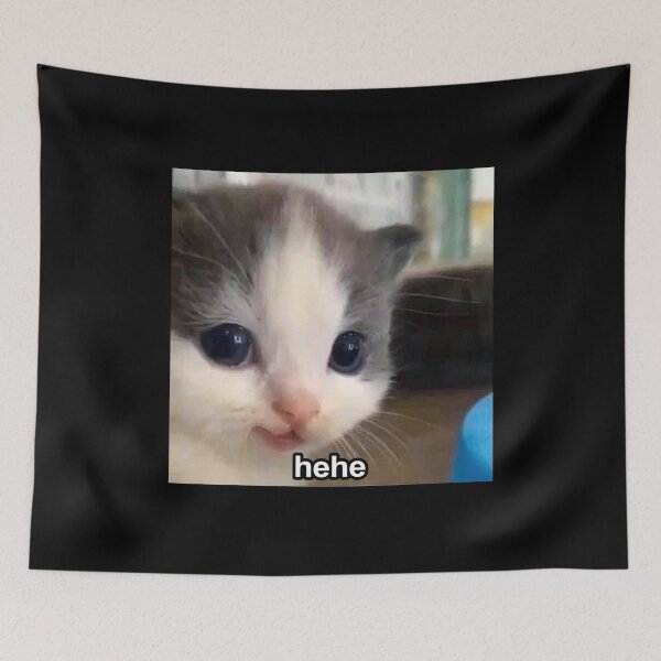 Item preview, Cat's Smile - A Picture of Kittens Meme Happy Kitten designed and sold by Berrygomes.
