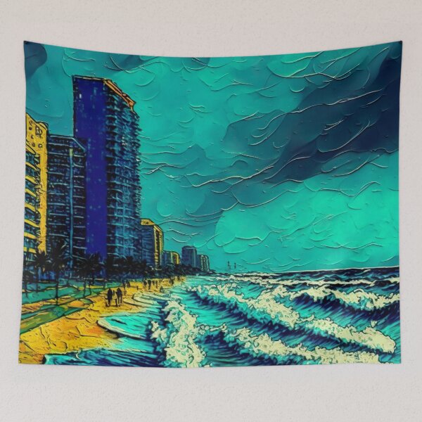 Item preview, Urban waves under the sun designed and sold by KrisG-Art.