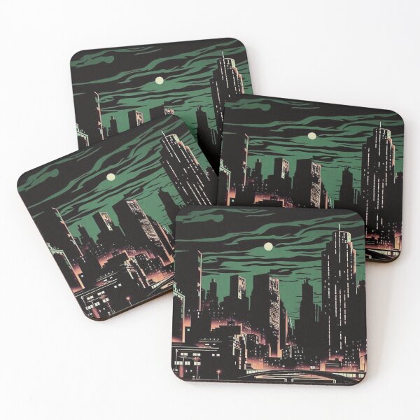 Item preview, Noir Cityscape designed and sold by RESToRAPTOR.