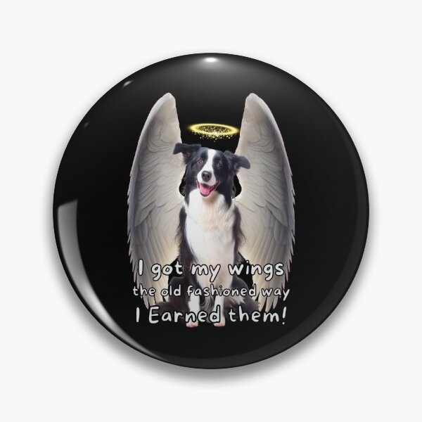 Item preview, Angel dogs - Border Collie designed and sold by SteampunkMoai.