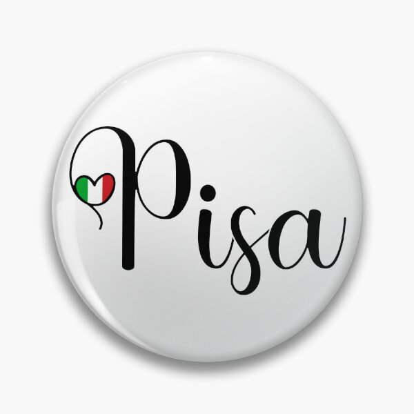 Item preview, Pisa With Italian Heart - I Love Pisa designed and sold by molamode.