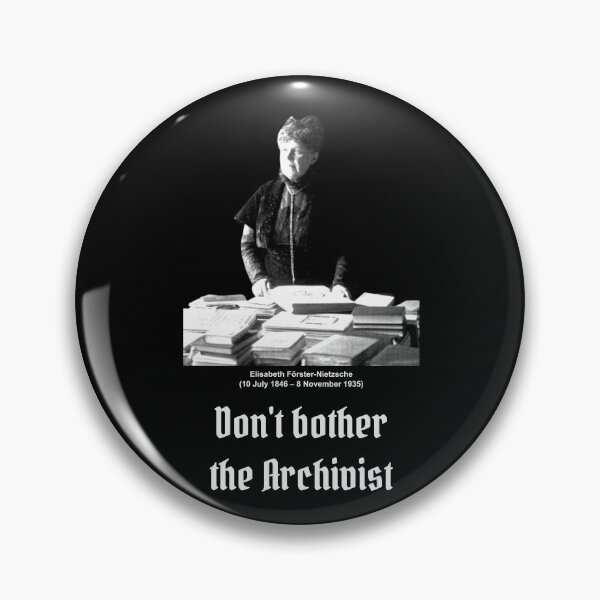 Artikelvorschau, Elisabeth Förster-Nietzsche - Stört den Archivar nicht entworfen und verkauft von Arxiu Today.