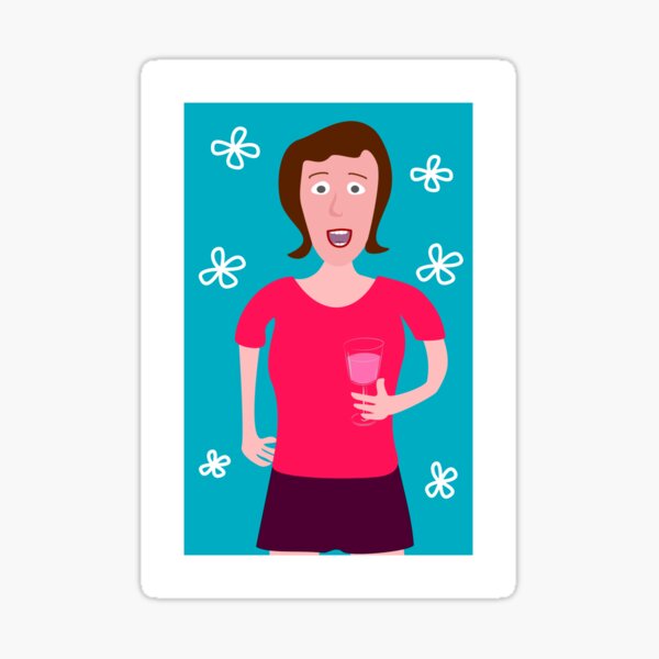 Party Girl Sticker