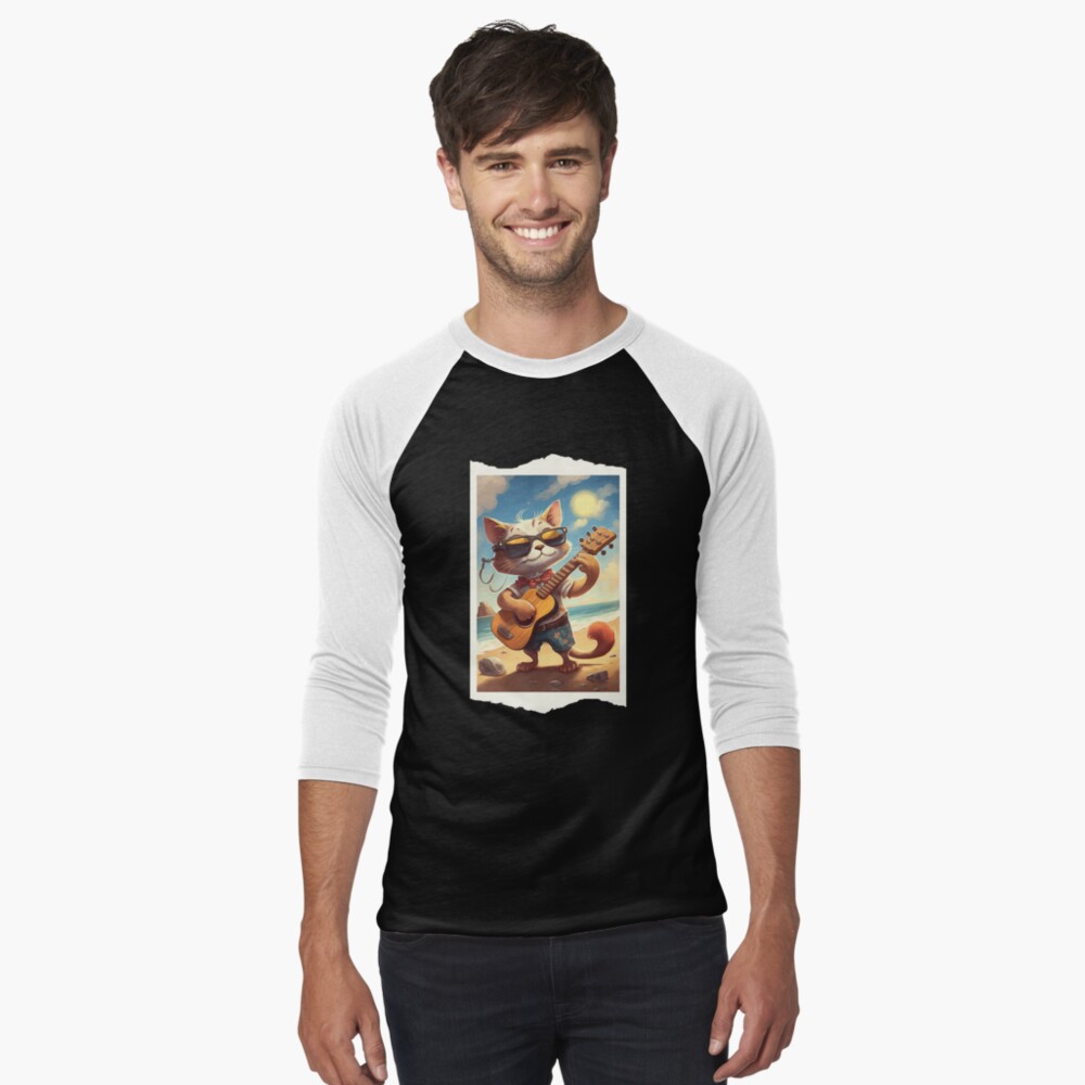 Item preview, Baseball ¾ Sleeve T-Shirt designed and sold by LulusEmporium.