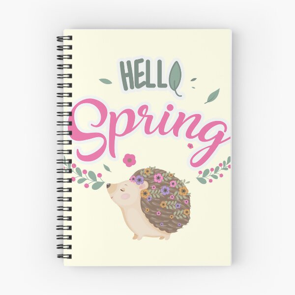 Item preview, Hello Spring - Cute Hedgehog  designed and sold by All-About-Life.