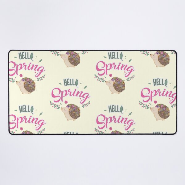 Item preview, Hello Spring - Cute Hedgehog designed and sold by All-About-Life.
