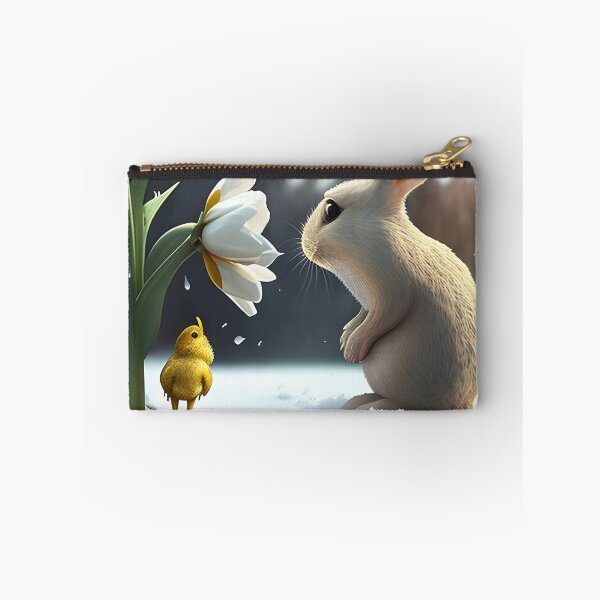 Item preview, beginning of spring, bunnies, designed and sold by DEMONIZATOR.