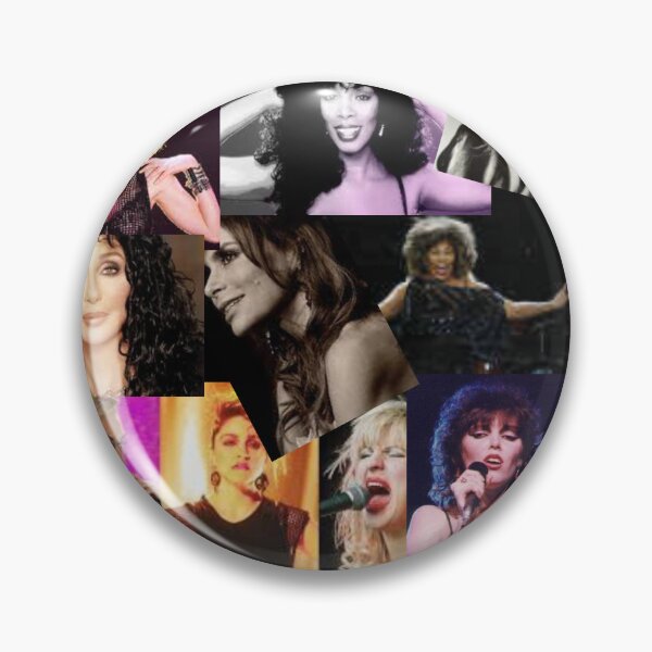 Item preview, 1980s woman rock bands collage designed and sold by amy greaves.
