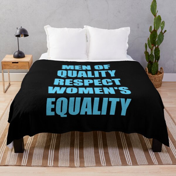 Item preview, Men of quality respect womens equality designed and sold by Inspirationmotivation.