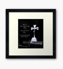 Matthew 5:12 Framed Print