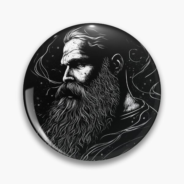 Item preview, Vintage beard man designed and sold by meshhead.