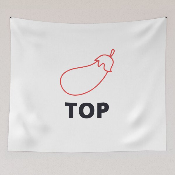 Item preview, Top Egg Plant Aubergine Red designed and sold by stephenop92.