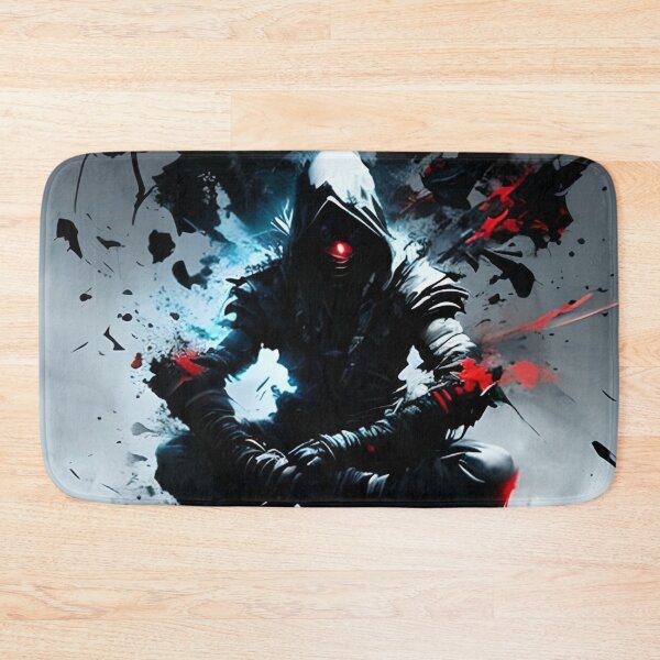 Item preview, Meditating Ninja Splatter  designed and sold by JoanNinjaHen.