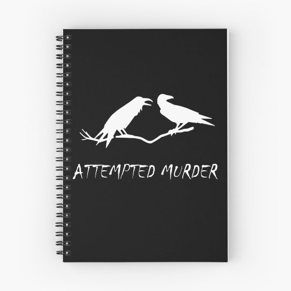 Item preview, Attempted Murder - crow designed and sold by KAMATCHOX.