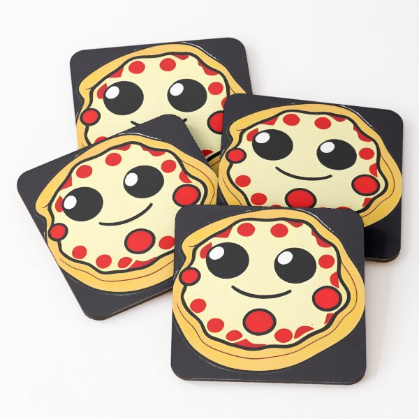 Item preview, Happy Cartoon Pizza - Cheesy Smile designed and sold by JohnnyTaco.