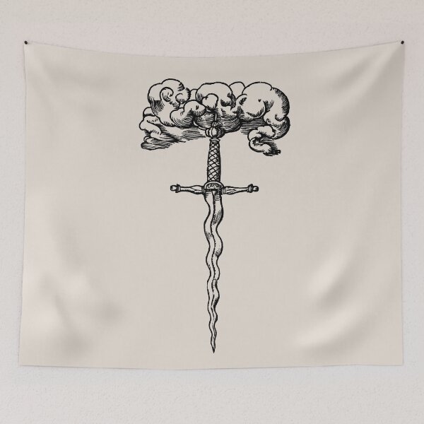 Item preview, Sword from heaven Woodcut  designed and sold by Laraus.