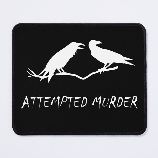 Item preview, Attempted Murder - crow designed and sold by KAMATCHOX.