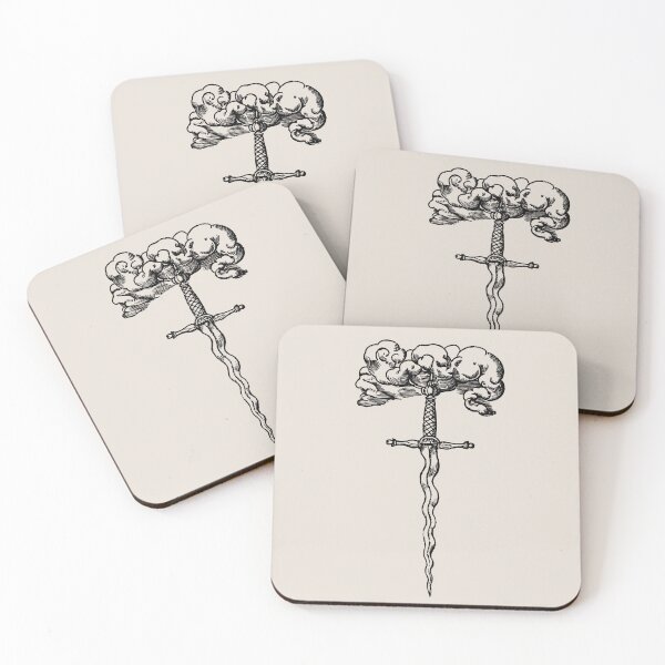 Item preview, Sword from heaven Woodcut  designed and sold by Laraus.