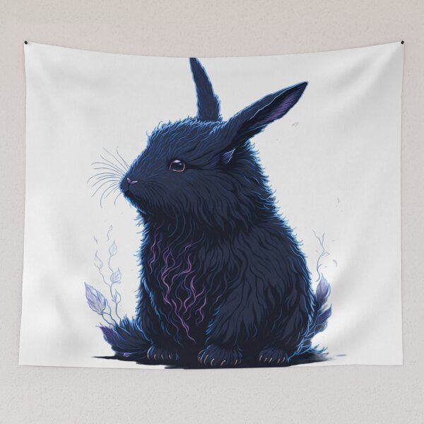 Item preview, Intricate Rabbit: Complementary Colors in Fantasy Concept Art Splash Screen designed and sold by Valeree Store.