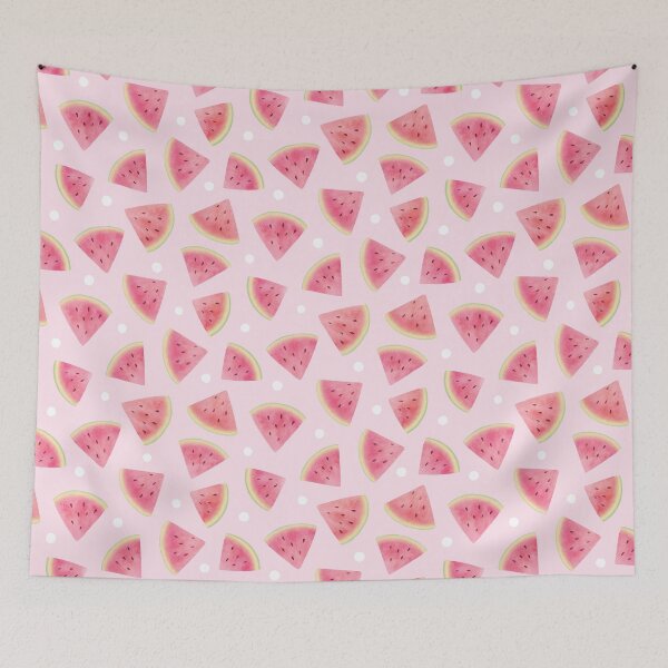 Item preview, watercolor pink watermelon designed and sold by inkbearblue.
