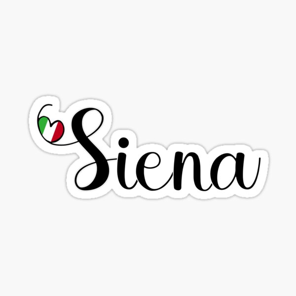 Item preview, Siena With Italian Heart - I Love Siena designed and sold by molamode.