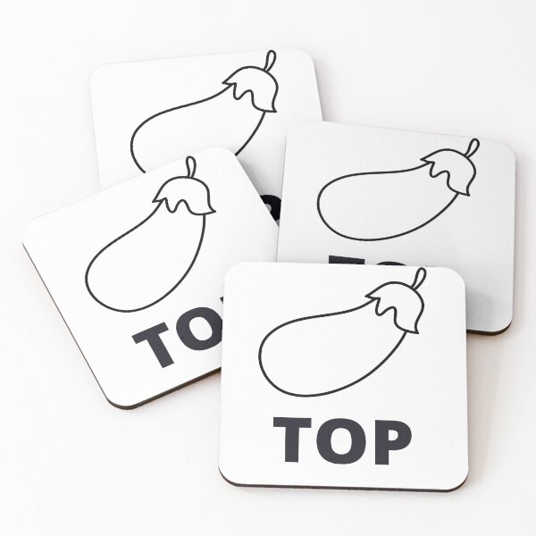 Item preview, Top Egg Plant Aubergine Orange Black designed and sold by stephenop92.