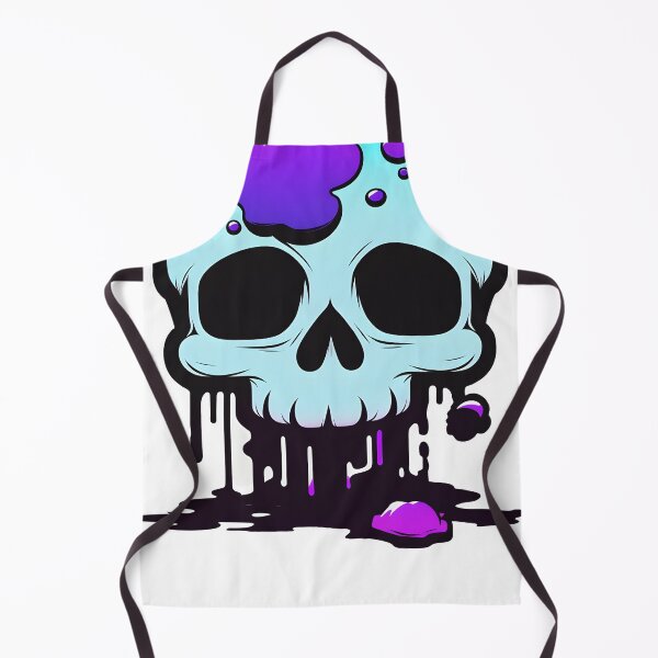 Item preview, Purple Death Liquid Head Sticker designed and sold by lazarus93.