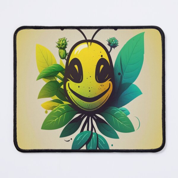 Item preview, smiley face painter flower designed and sold by HANGERS-ON.