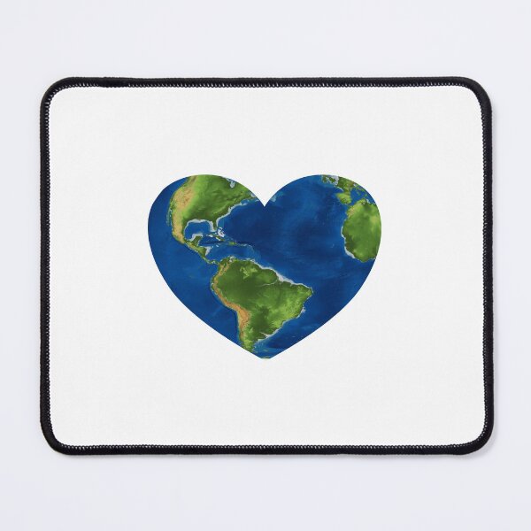 Item preview, Heart Shaped Earth designed and sold by Inspirationmotivation.