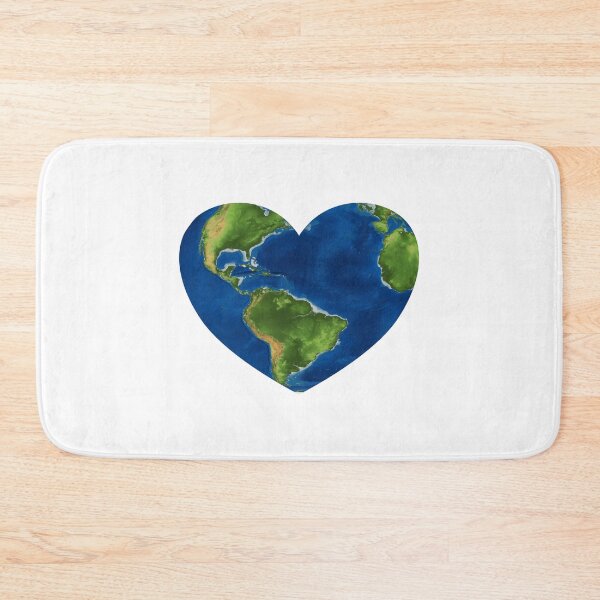 Item preview, Heart Shaped Earth designed and sold by Inspirationmotivation.