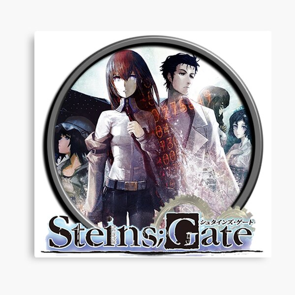 Steins Gate Canvas Print By Rayquazaisdank Redbubble