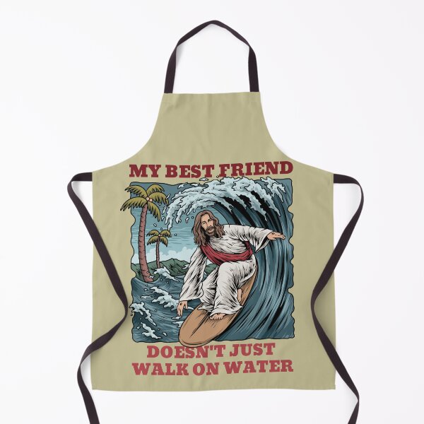 Item preview, Jesus Surfing designed and sold by ChristlikeMerch.