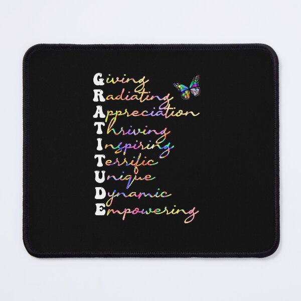 Item preview, Gratitude Affirmations Positivity Quote designed and sold by Cute & Sassy Custom Gifting Boutiques.