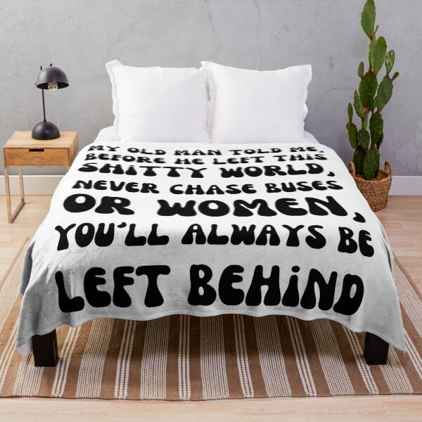 Item preview, Never Chase-Black designed and sold by DrawingAndText.
