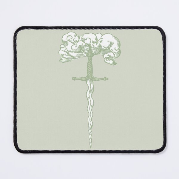 Item preview, Sword from Heaven Woodcut - green designed and sold by Laraus.