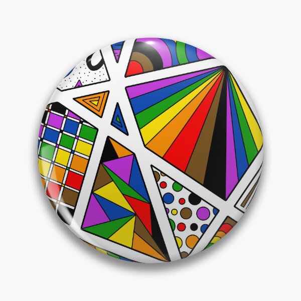 Artikelvorschau, LGBTQ+ Regenbogen Pride Zen Doodle Abstrakt Modern entworfen und verkauft von JoyfulJen.