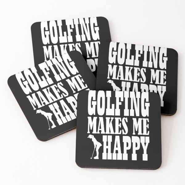 Item preview,  Golfing Makes Me Happy ( Female ) designed and sold by GaryDobson.