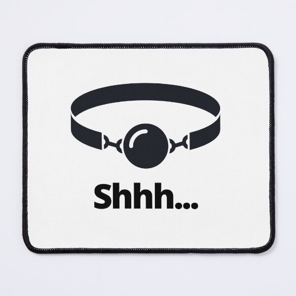 Item preview, Sub Kinky Black Ball Gag Shh designed and sold by stephenop92.