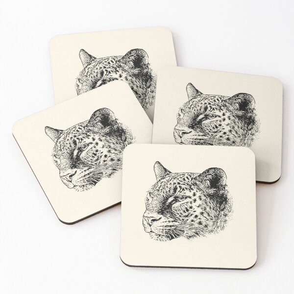 Item preview, Leopard portrait designed and sold by Guardi71.