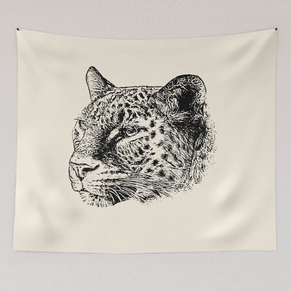 Item preview, Leopard portrait designed and sold by Guardi71.